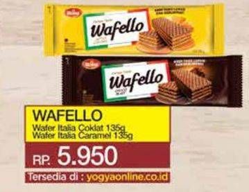 Promo Harga ROMA Wafello Butter Caramel, Choco Blast 135 gr - Yogya