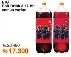 Promo Harga AJE BIG COLA Minuman Soda All Variants 3100 ml - Indomaret