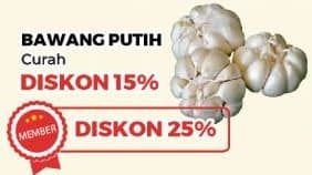 Promo Harga Bawang Putih per 100 gr - Yogya