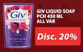 Promo Harga GIV Hijab Body Wash All Variants 450 ml - Hypermart