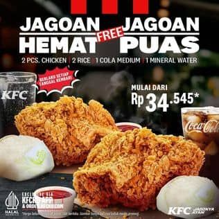 Promo Harga Promo 6.6  - KFC