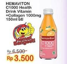 Promo Harga HEMAVITON C1000 Orange + Collagen 150 ml - Indomaret