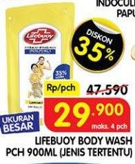 Promo Harga LIFEBUOY Body Wash 900 ml - Superindo