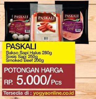 Promo Harga Paskali Bakso/Sosis/Smoked Beef  - Yogya