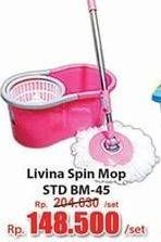 Promo Harga Lion Star Livina Spin Mop BM-45  - Hari Hari