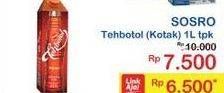 Promo Harga SOSRO Teh Botol Original 1000 ml - Indomaret