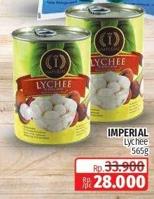 Promo Harga IMPERIAL Lychee In Heavy Syrup 565 gr - Lotte Grosir