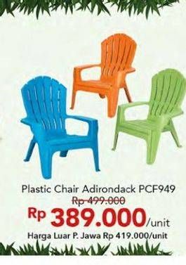 Promo Harga Plastic Chair  - Carrefour
