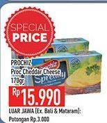 Promo Harga PROCHIZ Keju Cheddar 170 gr - Hypermart