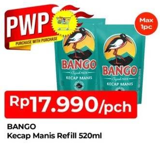 Promo Harga BANGO Kecap Manis 520 ml - TIP TOP
