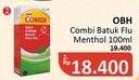 Promo Harga OBH COMBI Obat Batuk Plus Flu Menthol 100 ml - Alfamidi