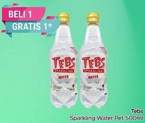 Promo Harga TEBS Sparkling Water 500 ml - TIP TOP