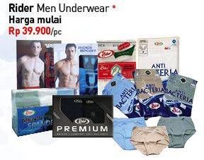 Promo Harga RIDER Underwear Man  - Carrefour