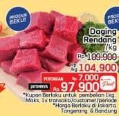 Promo Harga Daging Rendang Sapi  - LotteMart