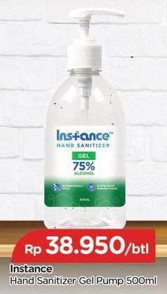 Promo Harga INSTANCE Hand Sanitizer Liquid Spray Gel 500 ml - TIP TOP