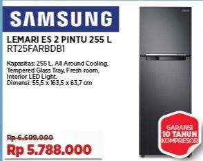 Promo Harga Samsung RT25FARBDB1 Digital Inverter  - COURTS