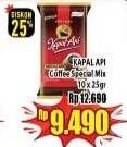 Promo Harga Kapal Api Kopi Bubuk Special Mix per 10 sachet 25 gr - Hypermart