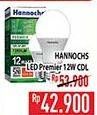 Promo Harga Hannochs Premier LED 12 W 1 pcs - Hypermart