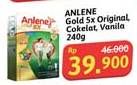 Promo Harga Anlene Gold Plus 5x Hi-Calcium Original 240 gr - Alfamidi
