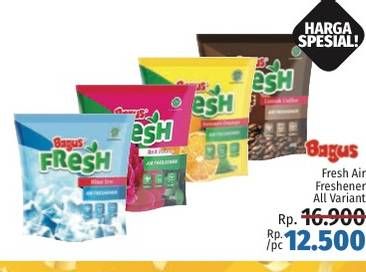 Promo Harga BAGUS Fresh Air Freshener All Variants 50 gr - LotteMart