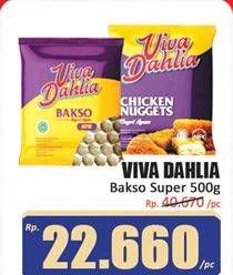 Promo Harga Viva Dahlia Bakso Super 500 gr - Hari Hari