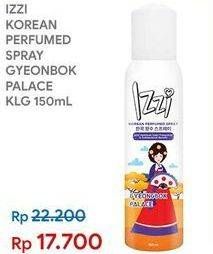 Promo Harga IZZI Korean Perfumed Spray Gyeongbok Palace 150 ml - Indomaret