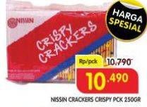 Promo Harga Nissin Crispy Crackers 250 gr - Superindo