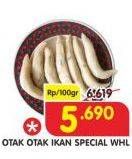 Promo Harga Otak Otak Ikan Special WHL per 100 gr - Superindo