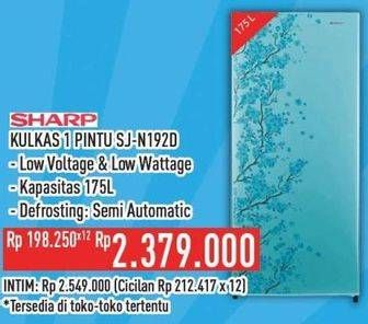 Promo Harga Sharp SJ-N192D  - Hypermart