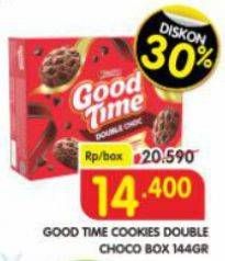 Promo Harga Good Time Cookies Chocochips Double Choc 144 gr - Superindo