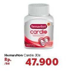Promo Harga HEMAVITON Cardio 30 pcs - Carrefour