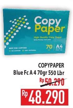 Promo Harga COPY PAPER A4 Blue FC 70 gr - Hypermart
