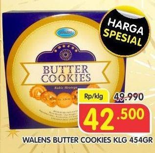 Promo Harga WALENS Butter Cookies 454 gr - Superindo