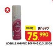 Promo Harga Roselle Supreme Whipped Topping 250 gr - Superindo