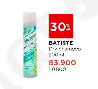 Promo Harga BATISTE Dry Shampoo 200 ml - Watsons
