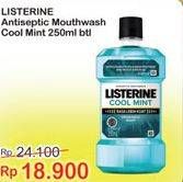 Promo Harga LISTERINE Mouthwash Antiseptic 250 ml - Indomaret