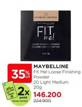 Promo Harga Maybelline Fit Me Loose Finishing Powder  - Watsons