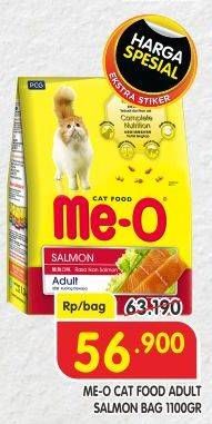 Promo Harga ME-O Cat Food Salmon 1100 gr - Superindo