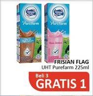 Promo Harga FRISIAN FLAG Susu UHT Purefarm 225 ml - Alfamidi