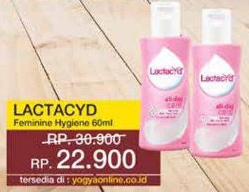 Promo Harga Lactacyd Feminime Hygiene 60 ml - Yogya