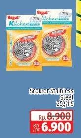 Promo Harga BAGUS Stainless Scourer 25 gr - Lotte Grosir