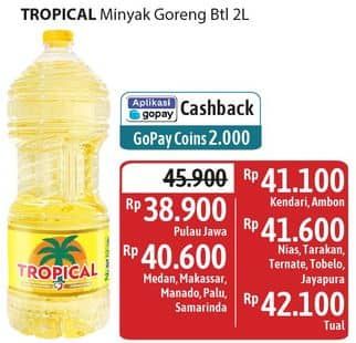 Promo Harga Tropical Minyak Goreng 2000 ml - Alfamidi