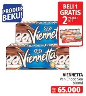 Promo Harga WALLS Ice Cream Viennetta Choco Vanila 800 ml - Lotte Grosir