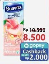 Promo Harga Buavita Fresh Juice Korean White Peach 245 ml - Alfamart