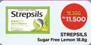 Promo Harga STREPSILS Candy Sugar Free Lemon 20 gr - Alfamidi