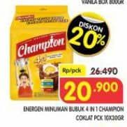 Energen Sereal Champion