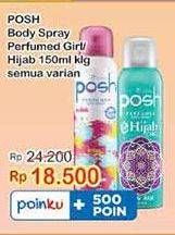 Promo Harga Posh Perfumed Body Spray  - Indomaret
