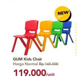 Promo Harga TRANSLIVING Gum Kids Chair  - Carrefour