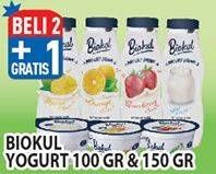 Promo Harga BIOKUL Set Yogurt 100 gr - Hypermart