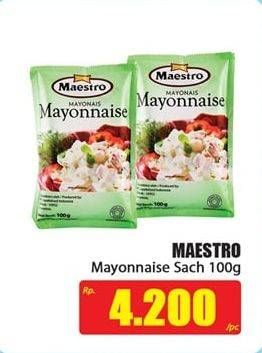 Promo Harga MAESTRO Mayonnaise 100 gr - Hari Hari
